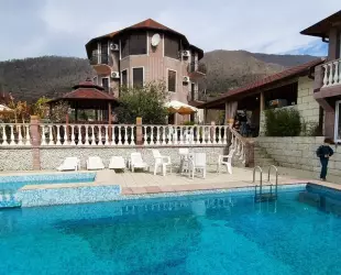 Апартаменты с кухней в гостевом доме Villa Familia