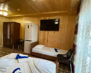 Трехместный однокомнатный номер с балконом