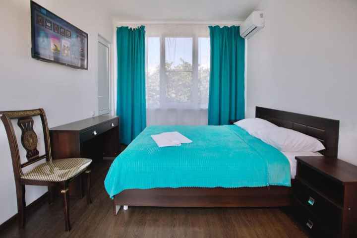 Семейный двухместный номер с 1 кроватью