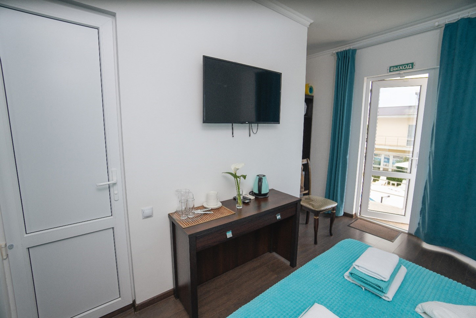 Семейный двухместный номер с 1 кроватью