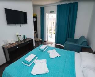 Семейный двухместный номер с 1 кроватью