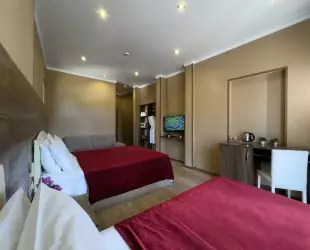 Трёхместный однокомнатный Супериор  c балконом 