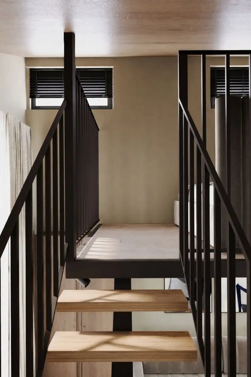 Четырехместный двухуровневый Дуплекс с балконом