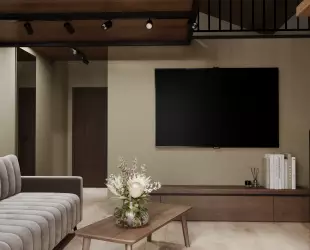 Четырехместный двухуровневый Дуплекс с балконом