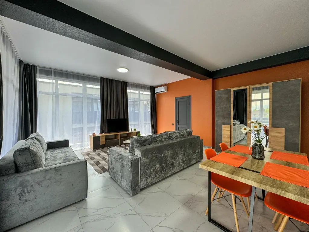 Двухместный однокомнатный Apartment с балконом