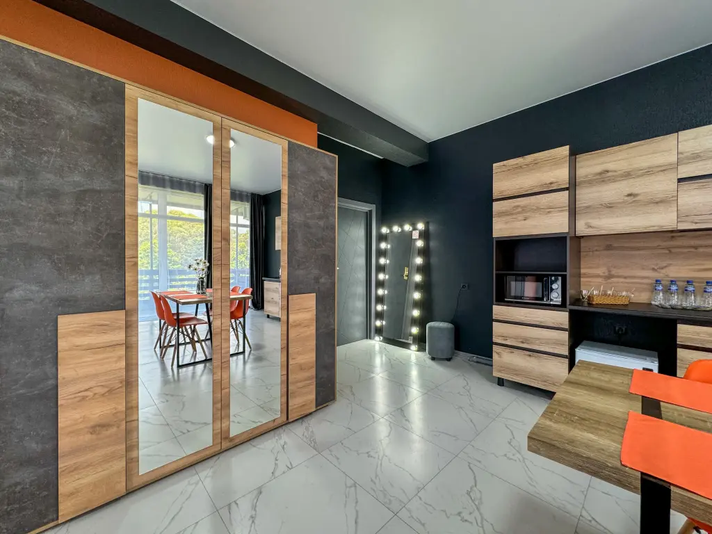 Двухместный однокомнатный Apartment с балконом