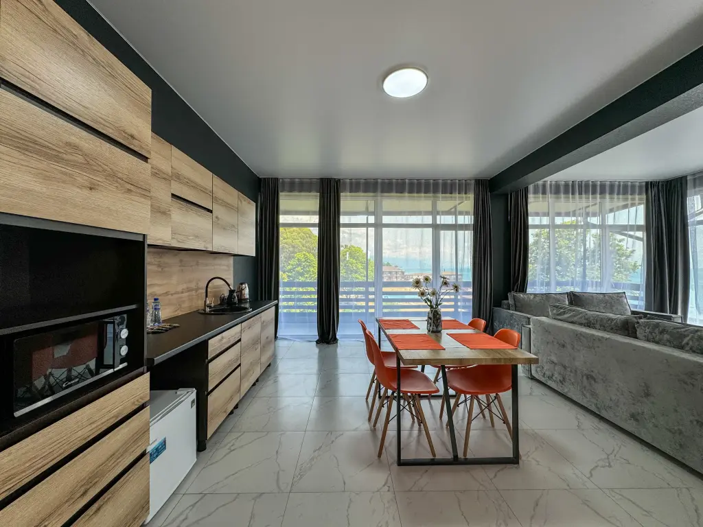 Двухместный однокомнатный Apartment с балконом