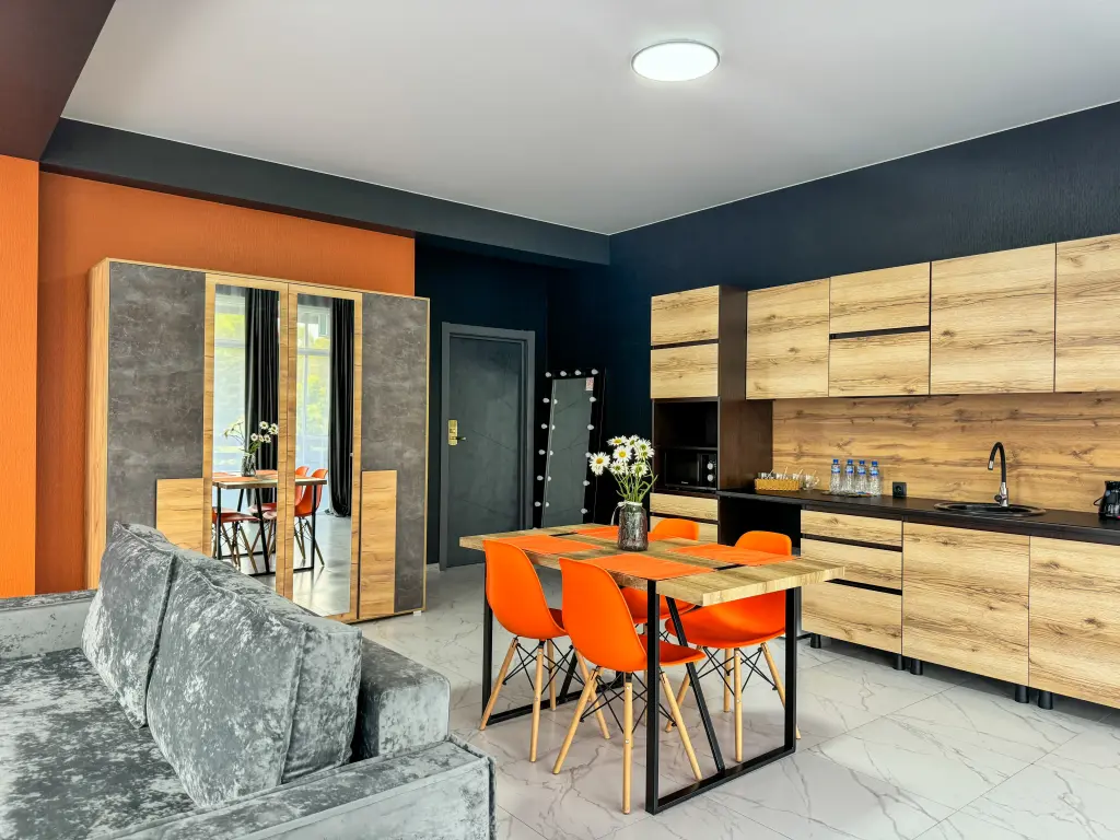 Двухместный однокомнатный Apartment с балконом