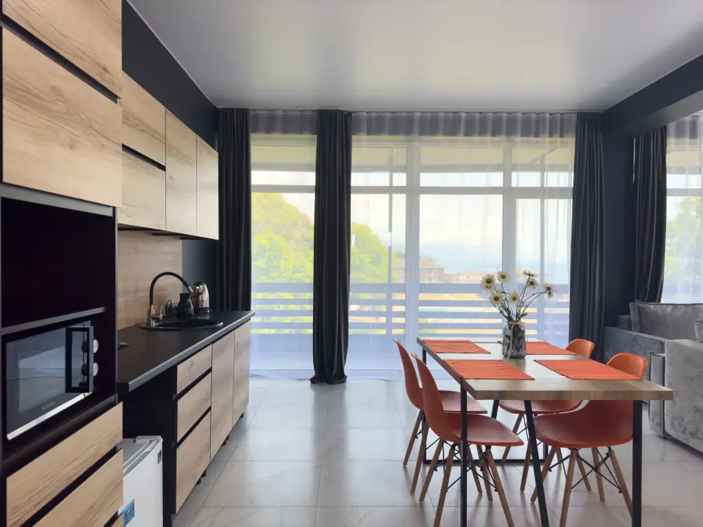 Двухместный однокомнатный Apartment с балконом