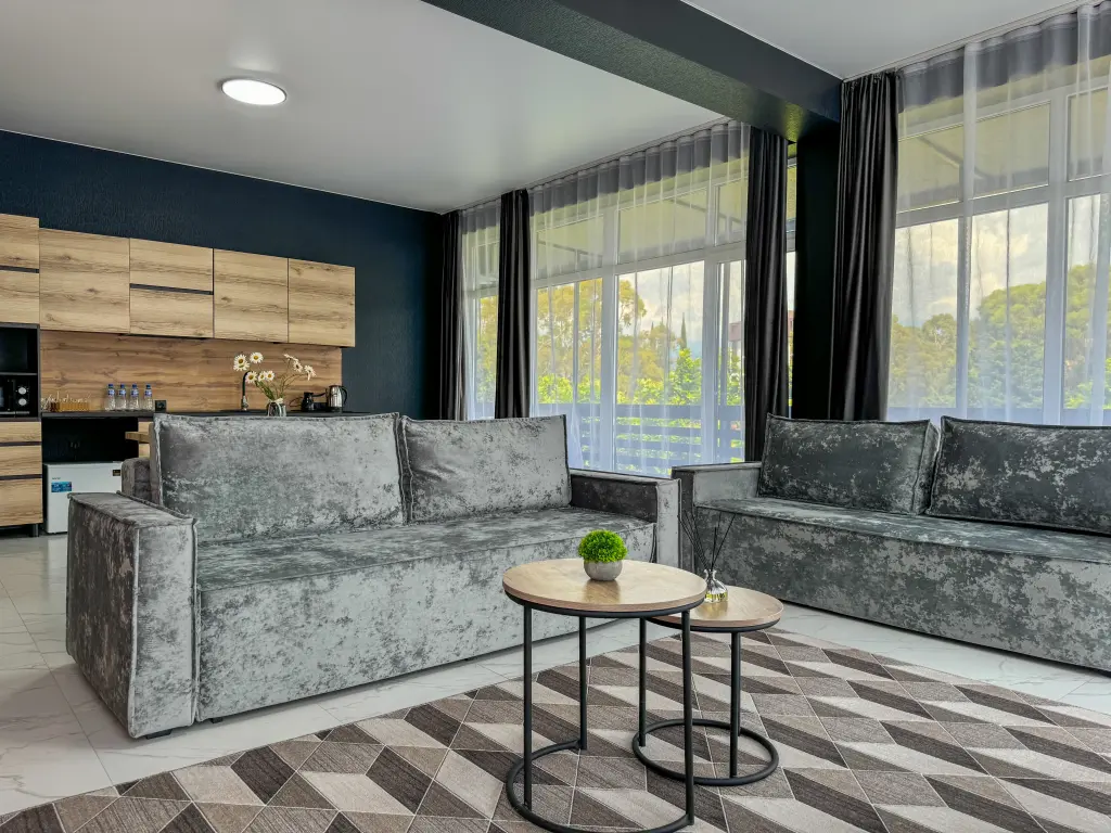 Двухместный однокомнатный Apartment с балконом