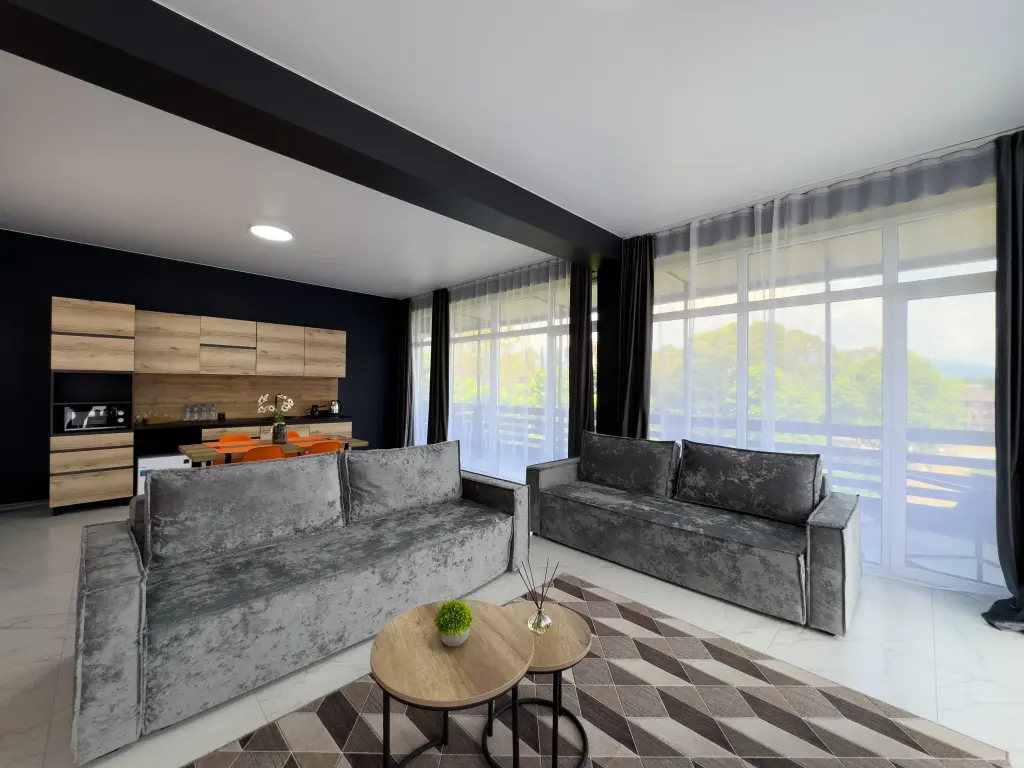 Двухместный однокомнатный Apartment с балконом