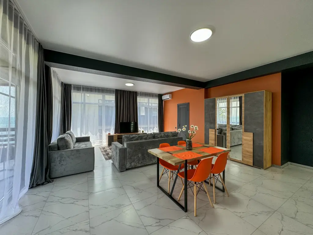 Двухместный однокомнатный Apartment с балконом