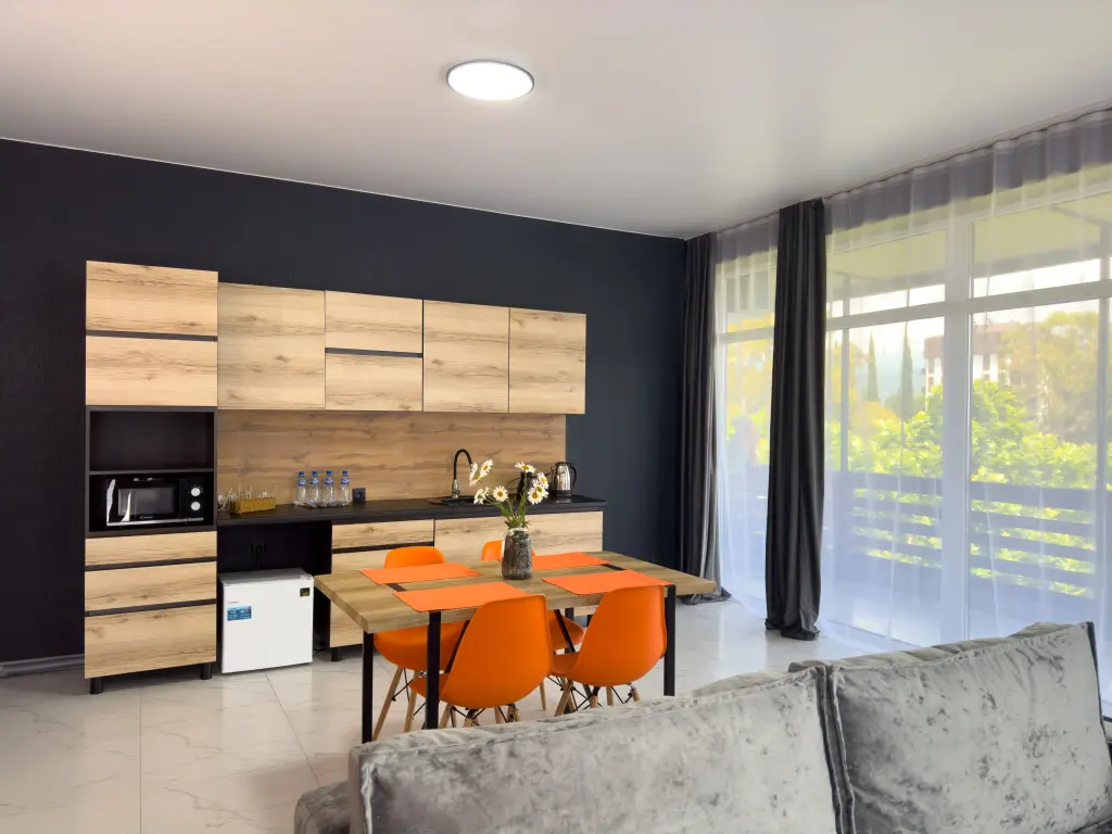 Двухместный однокомнатный Apartment с балконом