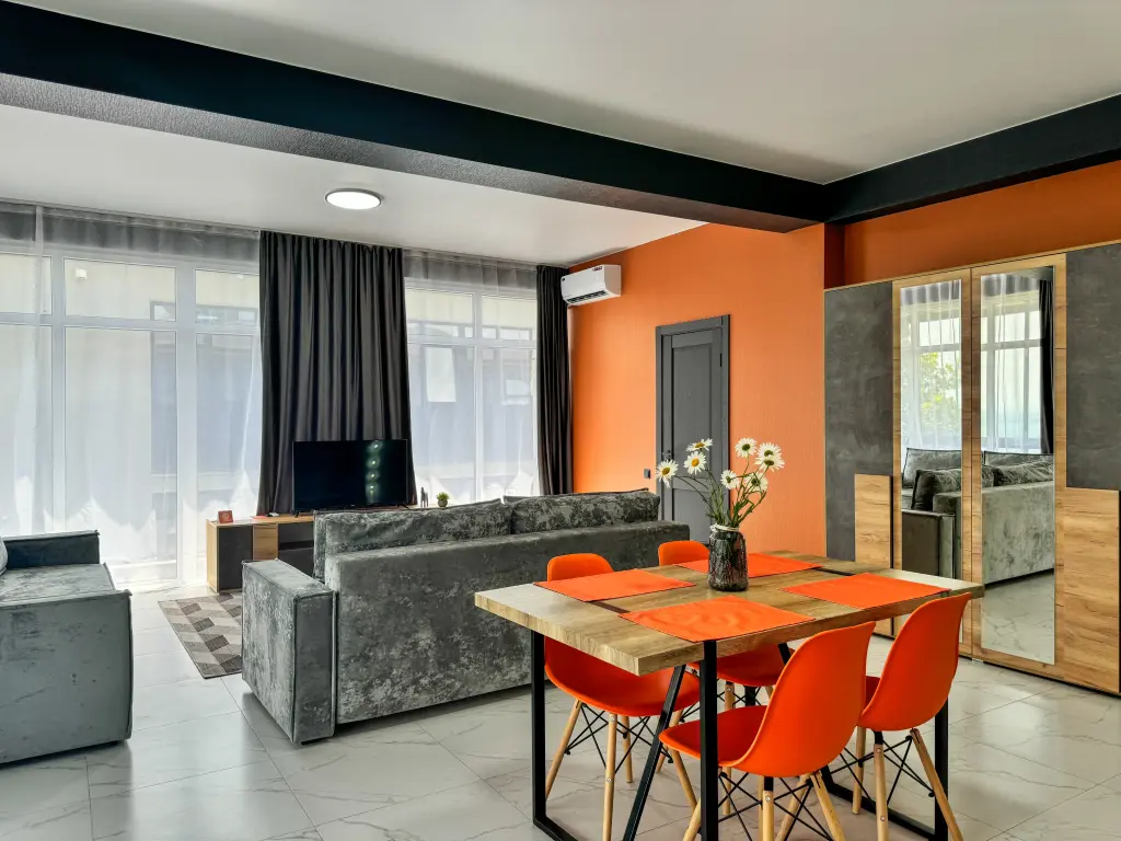 Двухместный однокомнатный Apartment с балконом