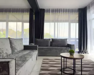 Двухместный однокомнатный Apartment с балконом