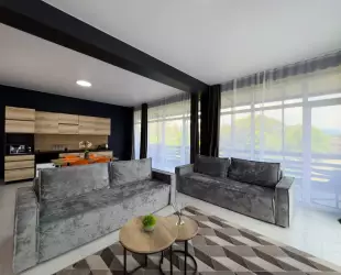 Двухместный однокомнатный Apartment с балконом