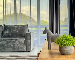 Двухместный однокомнатный Apartment с балконом