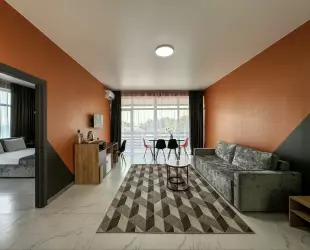 Двухместный двухкомнатный De Luxe Panorama с балконом