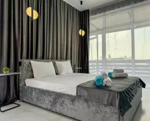 Двухместный двухкомнатный De Luxe Panorama с балконом