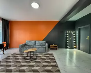Двухместный двухкомнатный De Luxe Panorama с балконом