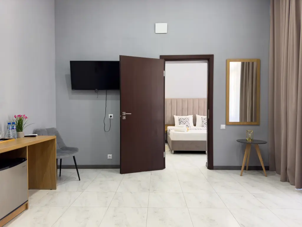 Двухкомнатный двухместный Suite с балконом или террасой