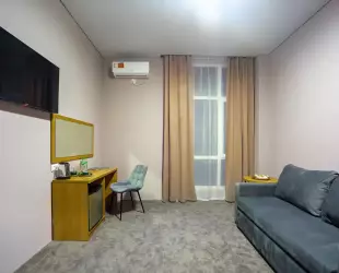 Двухкомнатный двухместный Suite с балконом или террасой