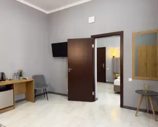 Двухкомнатный двухместный Suite с балконом или террасой