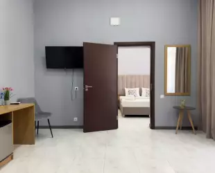 Двухкомнатный двухместный Suite с балконом или террасой