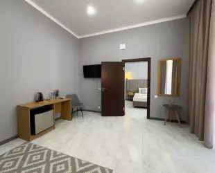 Двухкомнатный двухместный Suite с балконом или террасой