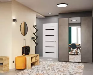 Трехкомнатный Apartment с кухней с 4 балконами