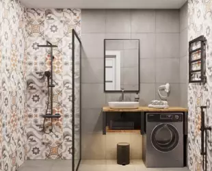 Трехкомнатный Apartment с кухней с 4 балконами