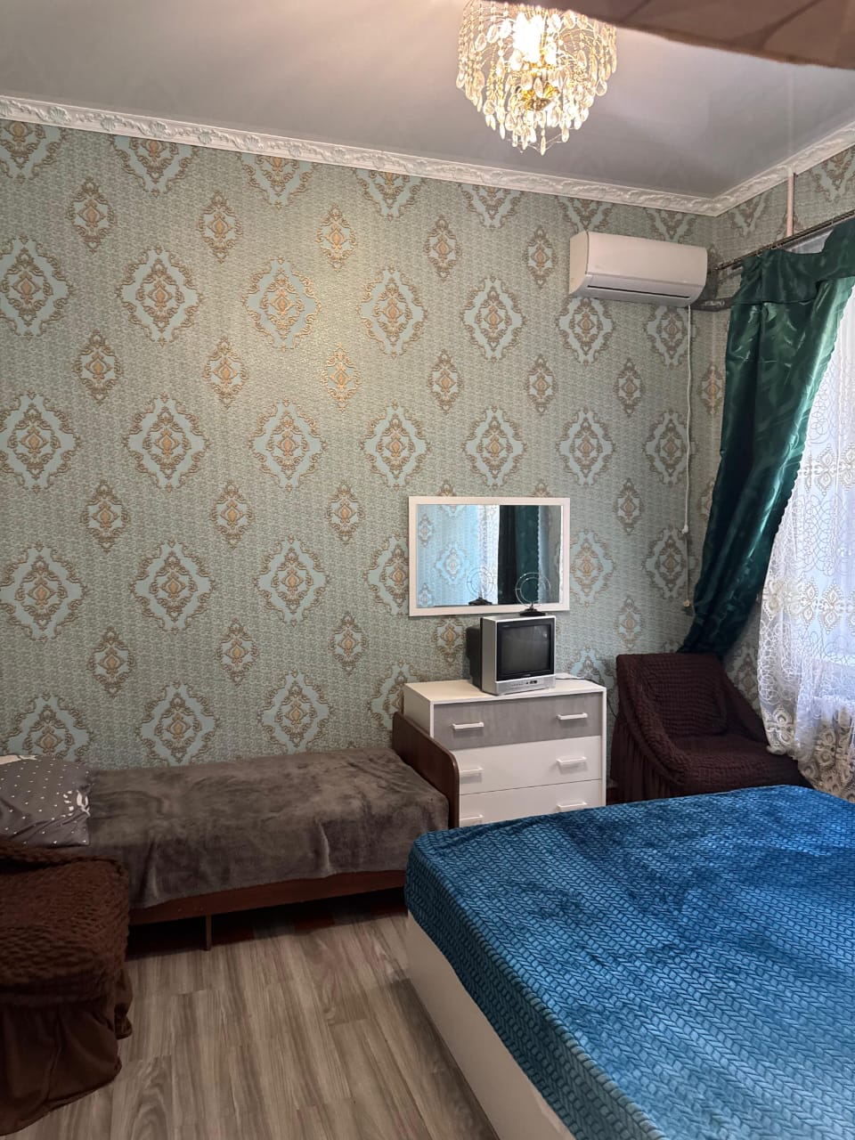 Трехместный номер с кухней