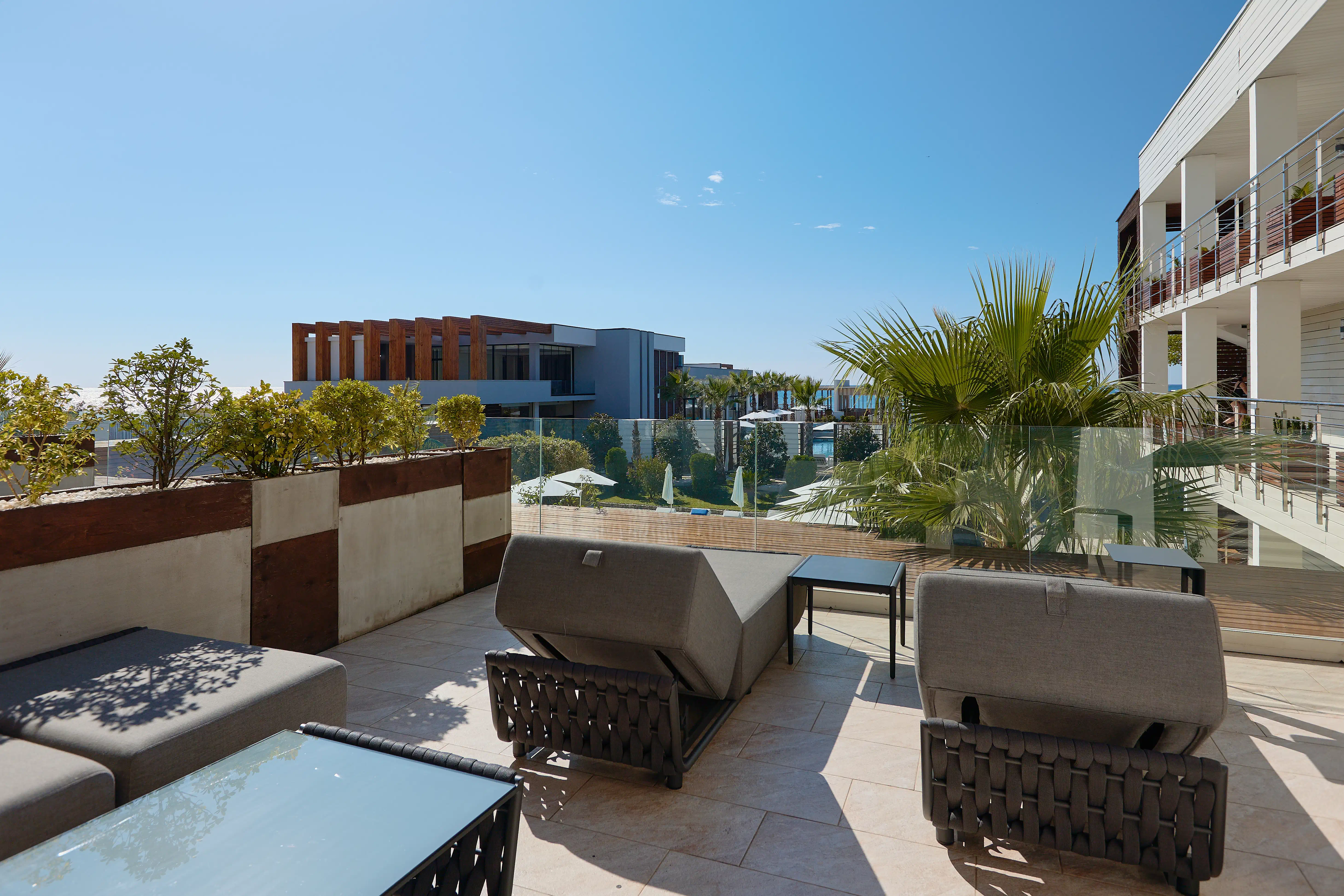 Делюкс море терраса