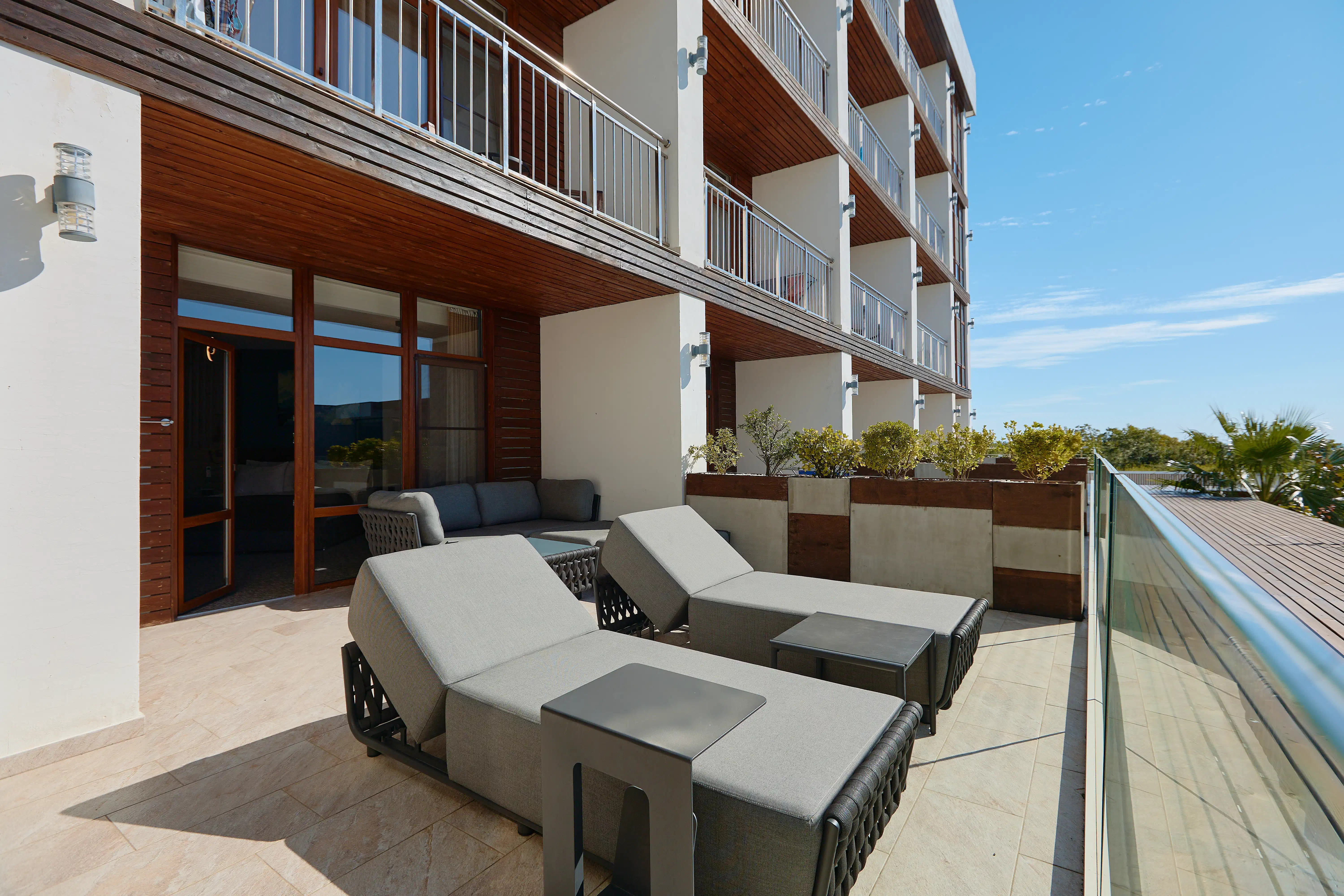 Делюкс море терраса