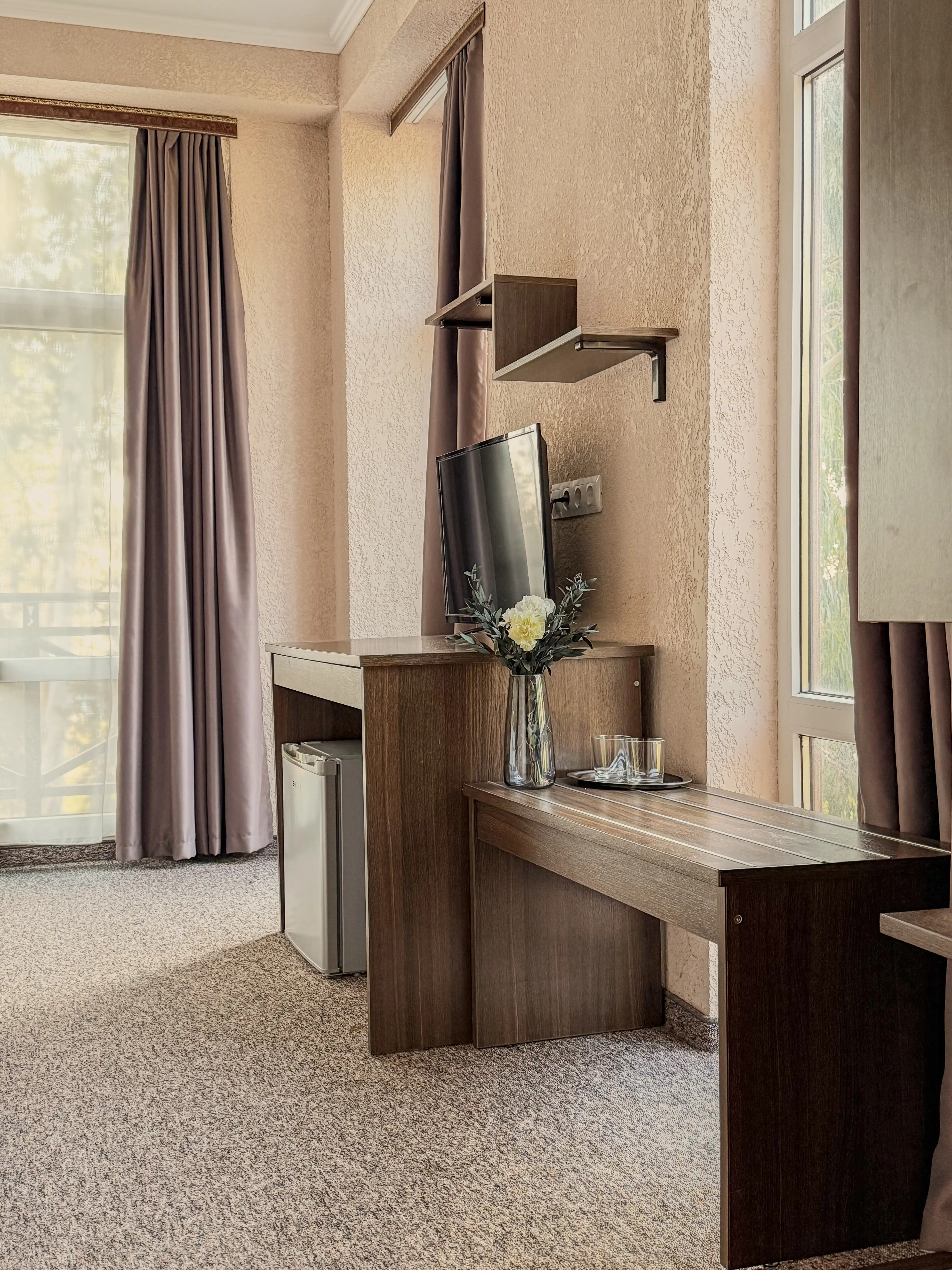 2-х местный С балконом • Вид на горы • Корпус A