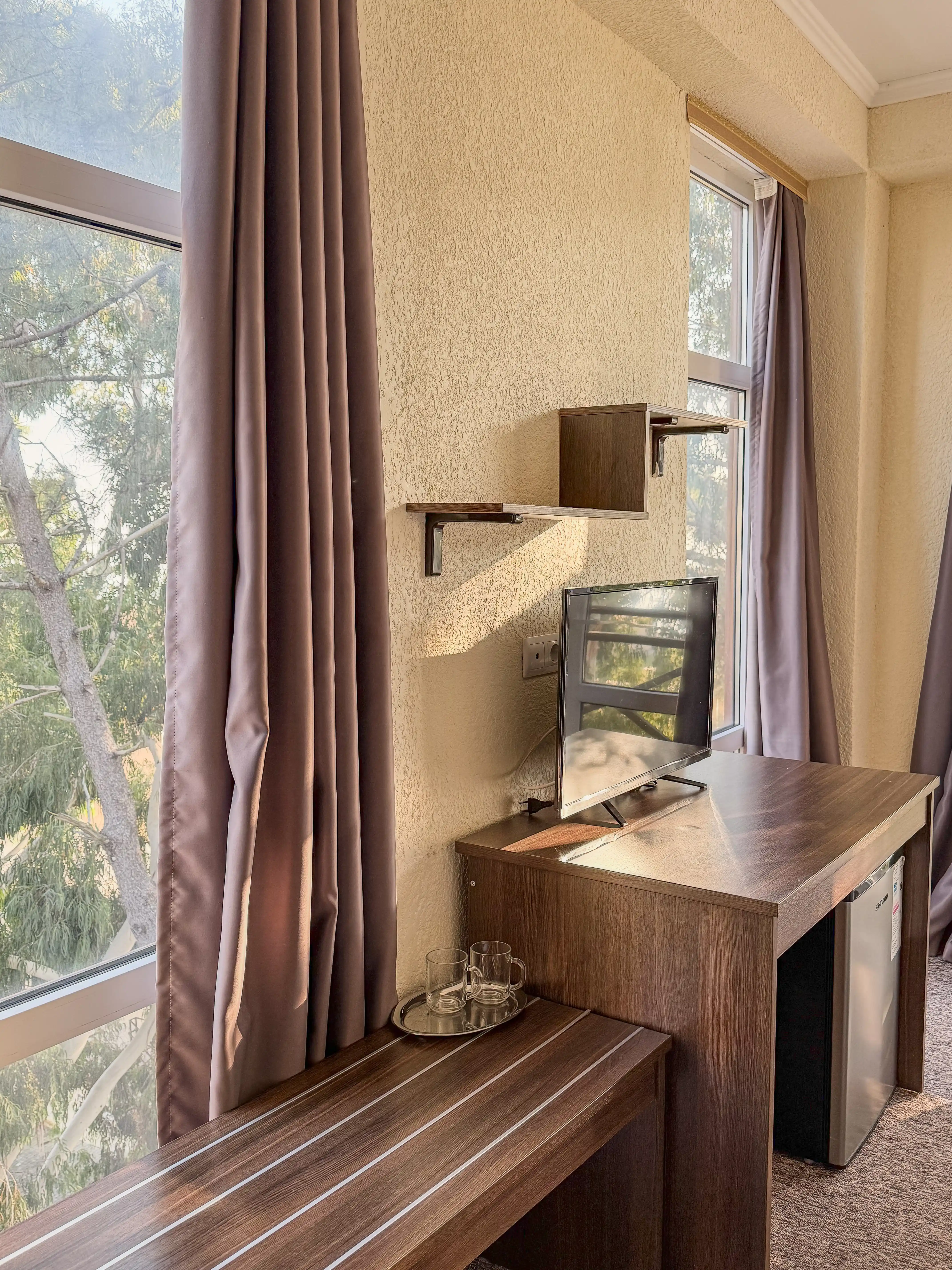 2 +1 местный С балконом • Вид на море • Корпус A