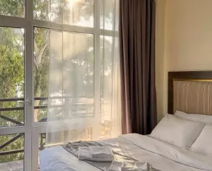 2 +1 местный С балконом • Вид на море • Корпус A