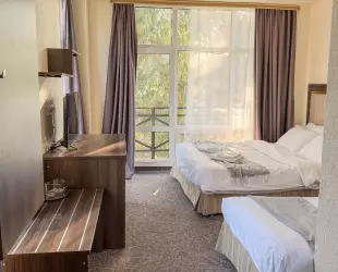 2 +1 местный С балконом • Вид на море • Корпус A