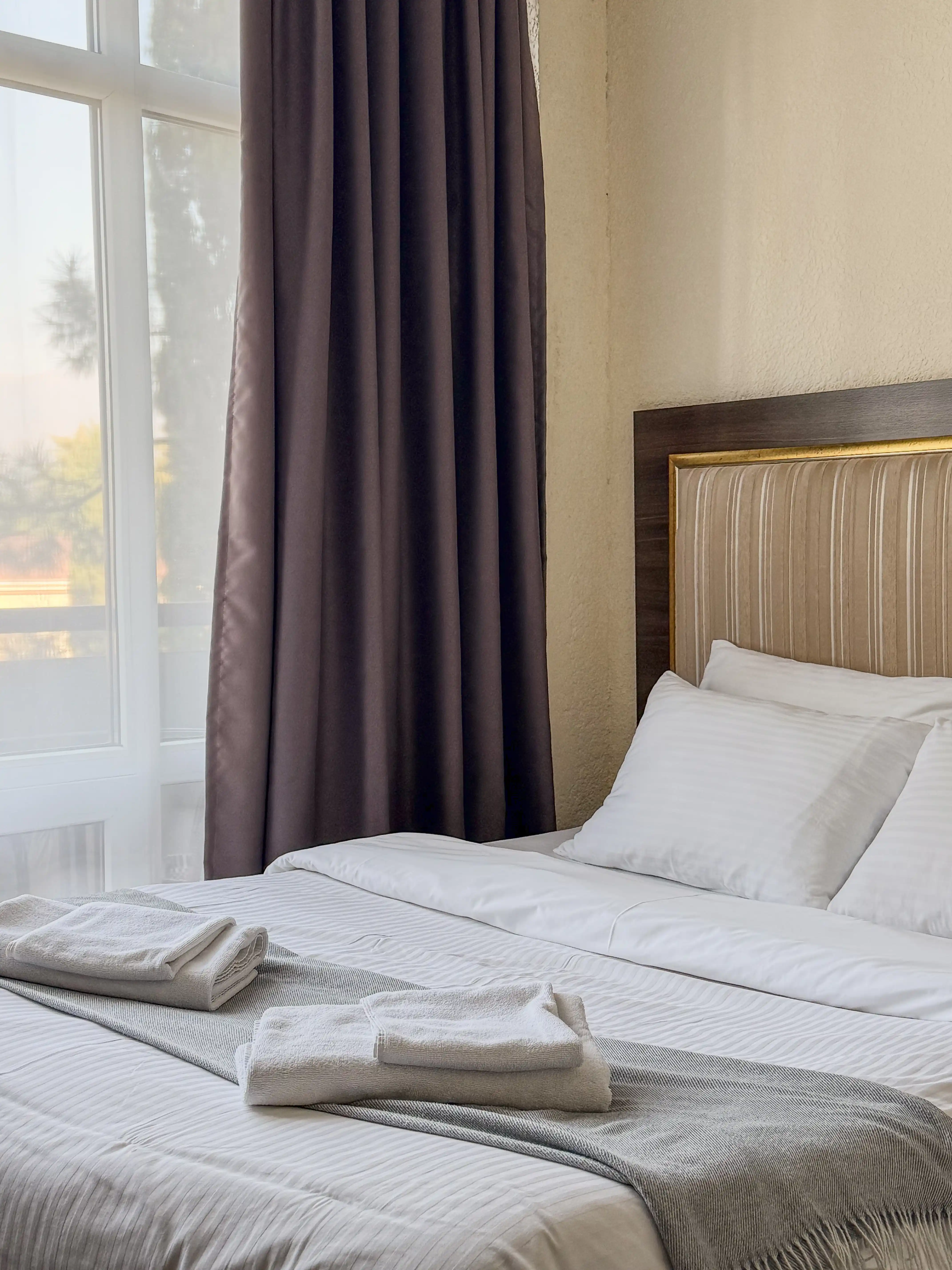 2 +1 местный С балконом • Вид на горы • Корпус A