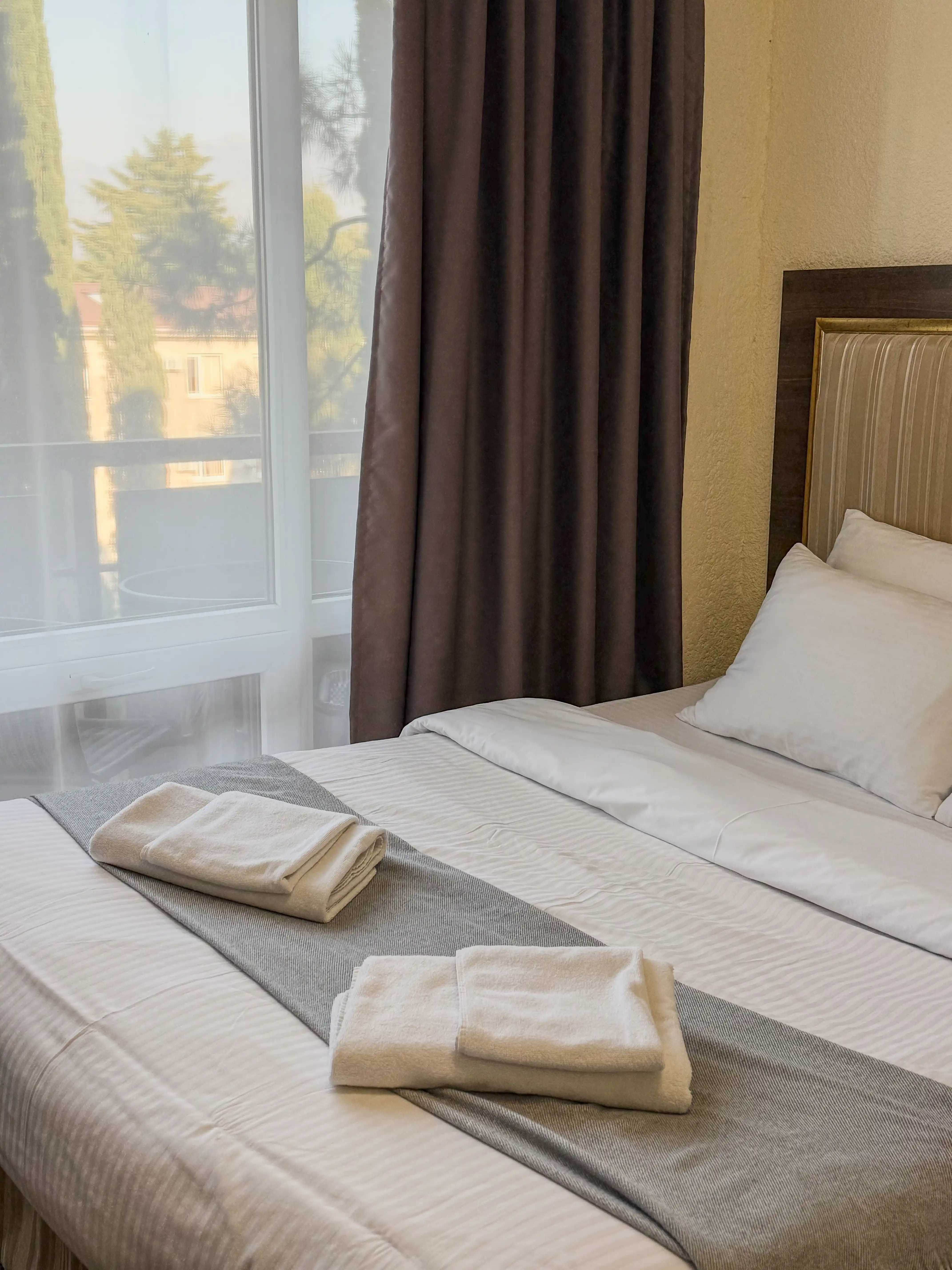 2 +1 местный С балконом • Вид на горы • Корпус A