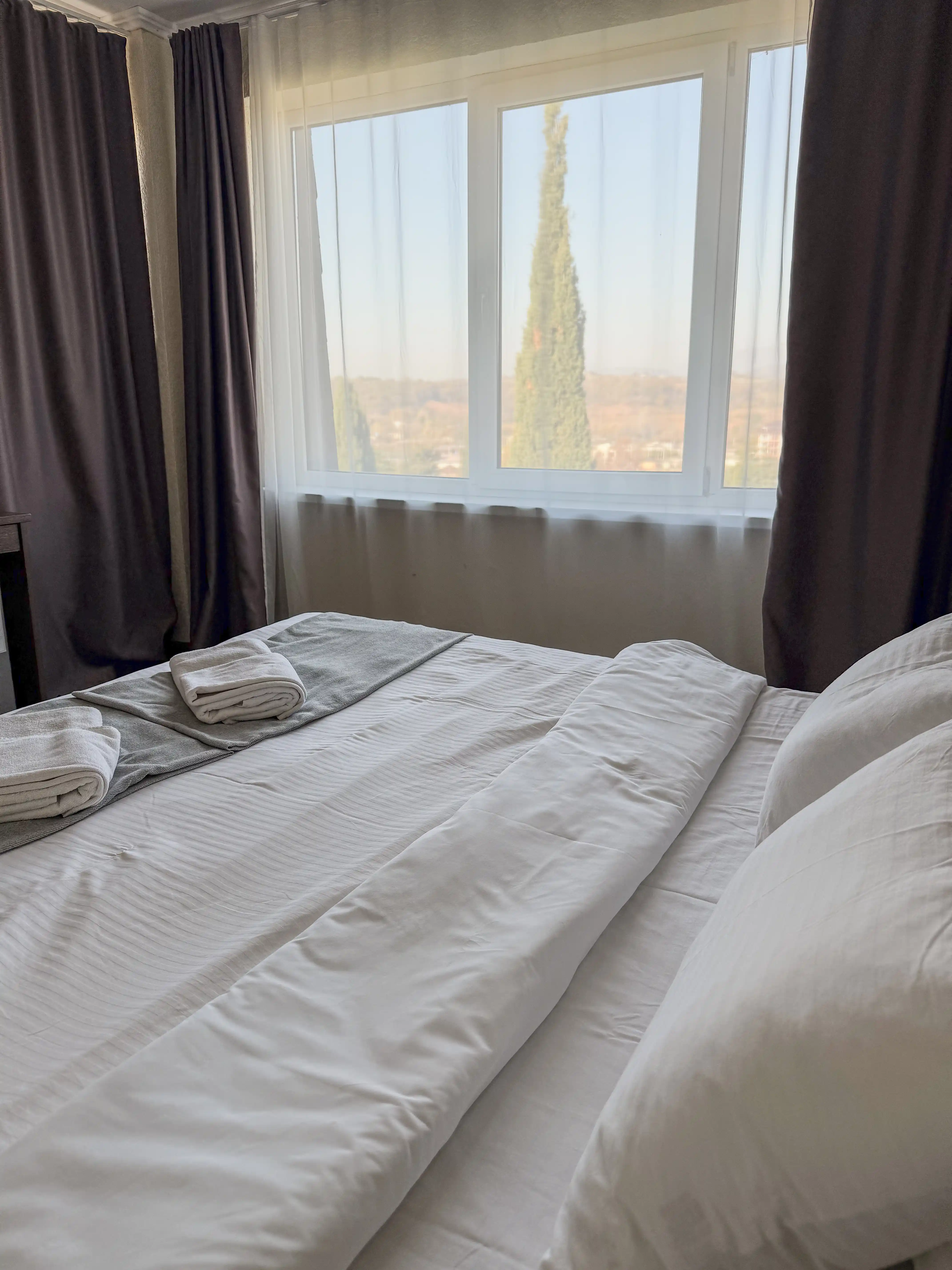 2 +1 местный С балконом • Вид на горы • Корпус A