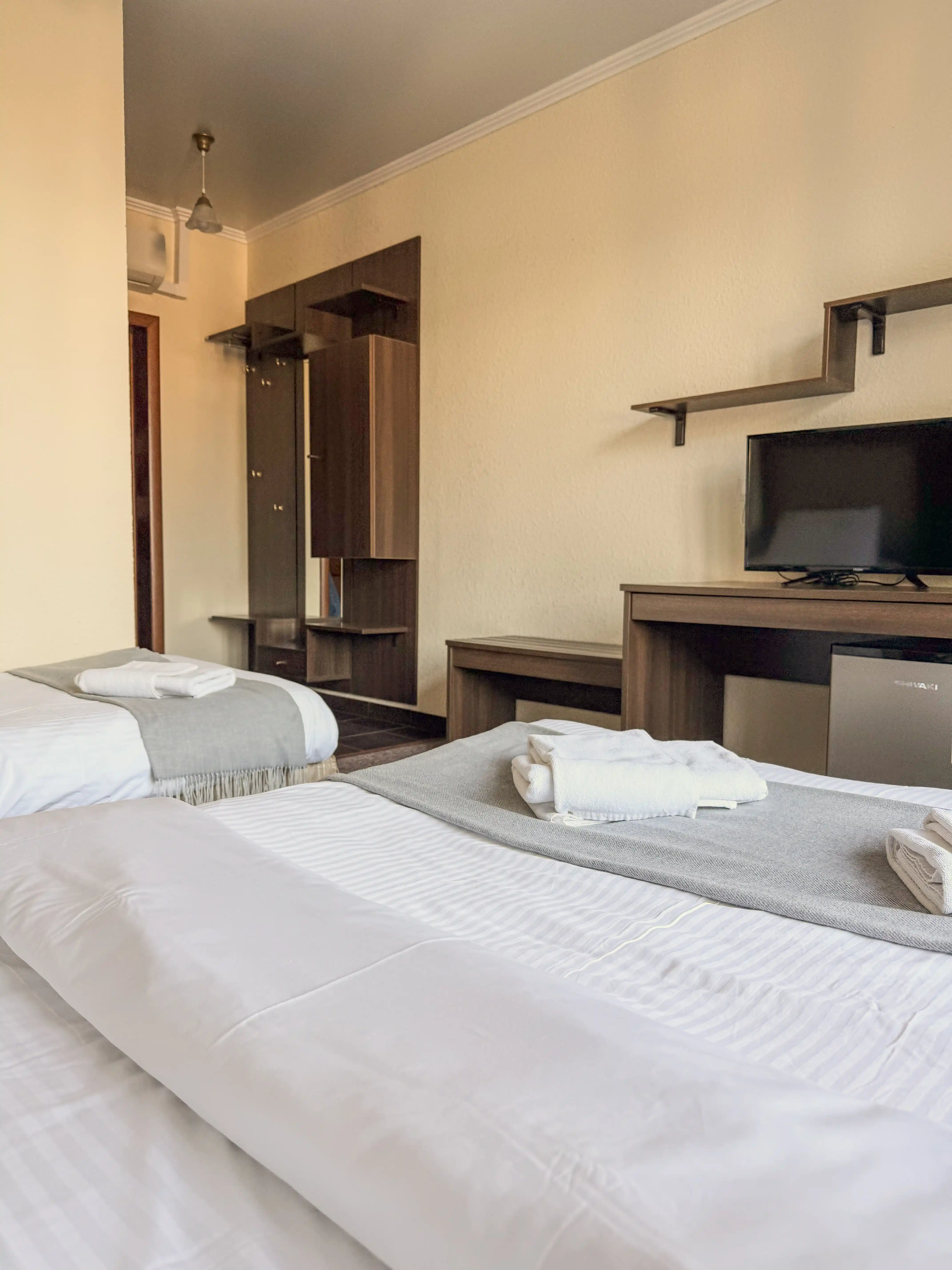 2 +1 местный С балконом • Вид на горы • Корпус A