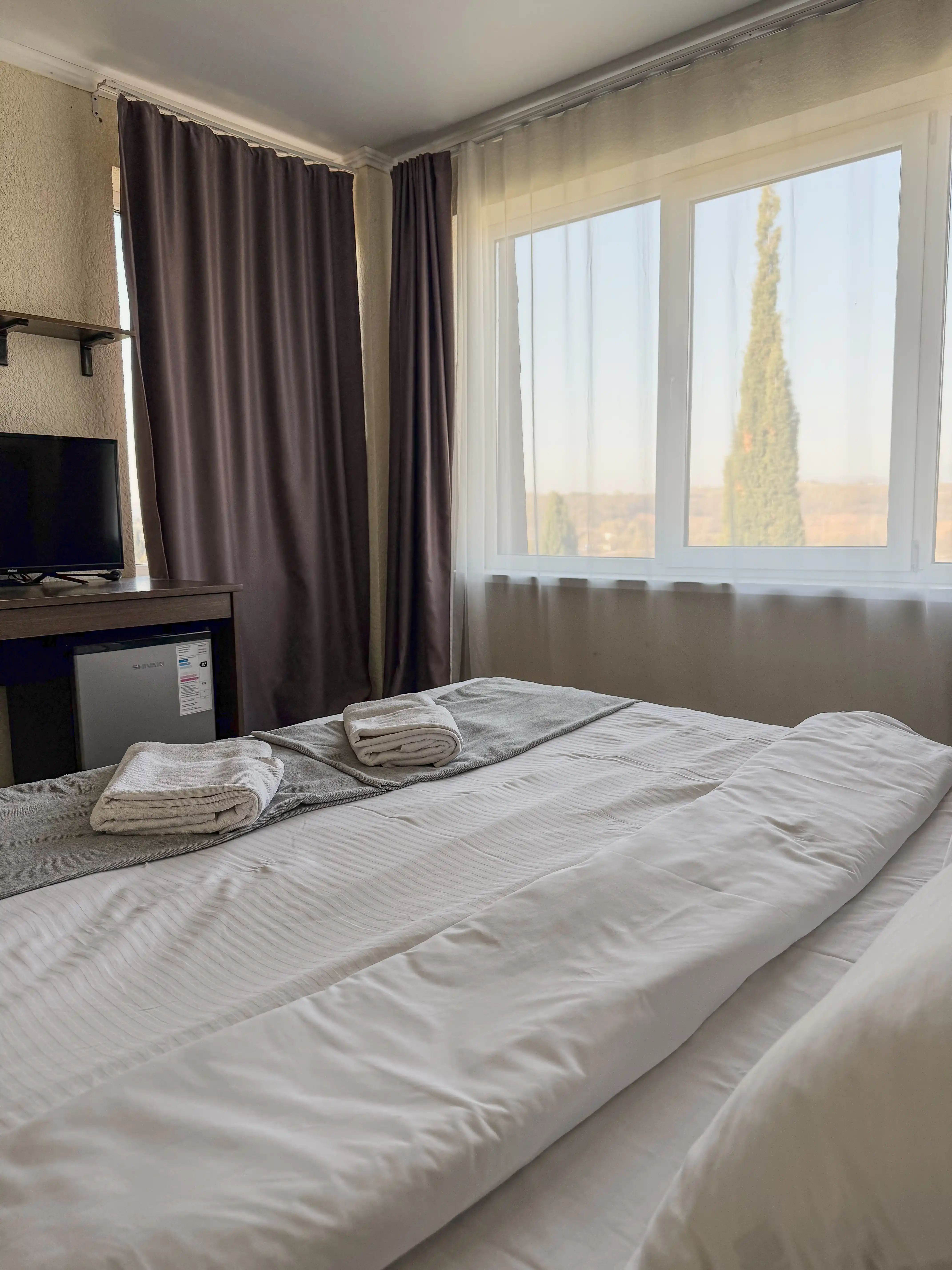 2 +1 местный С балконом • Вид на горы • Корпус A