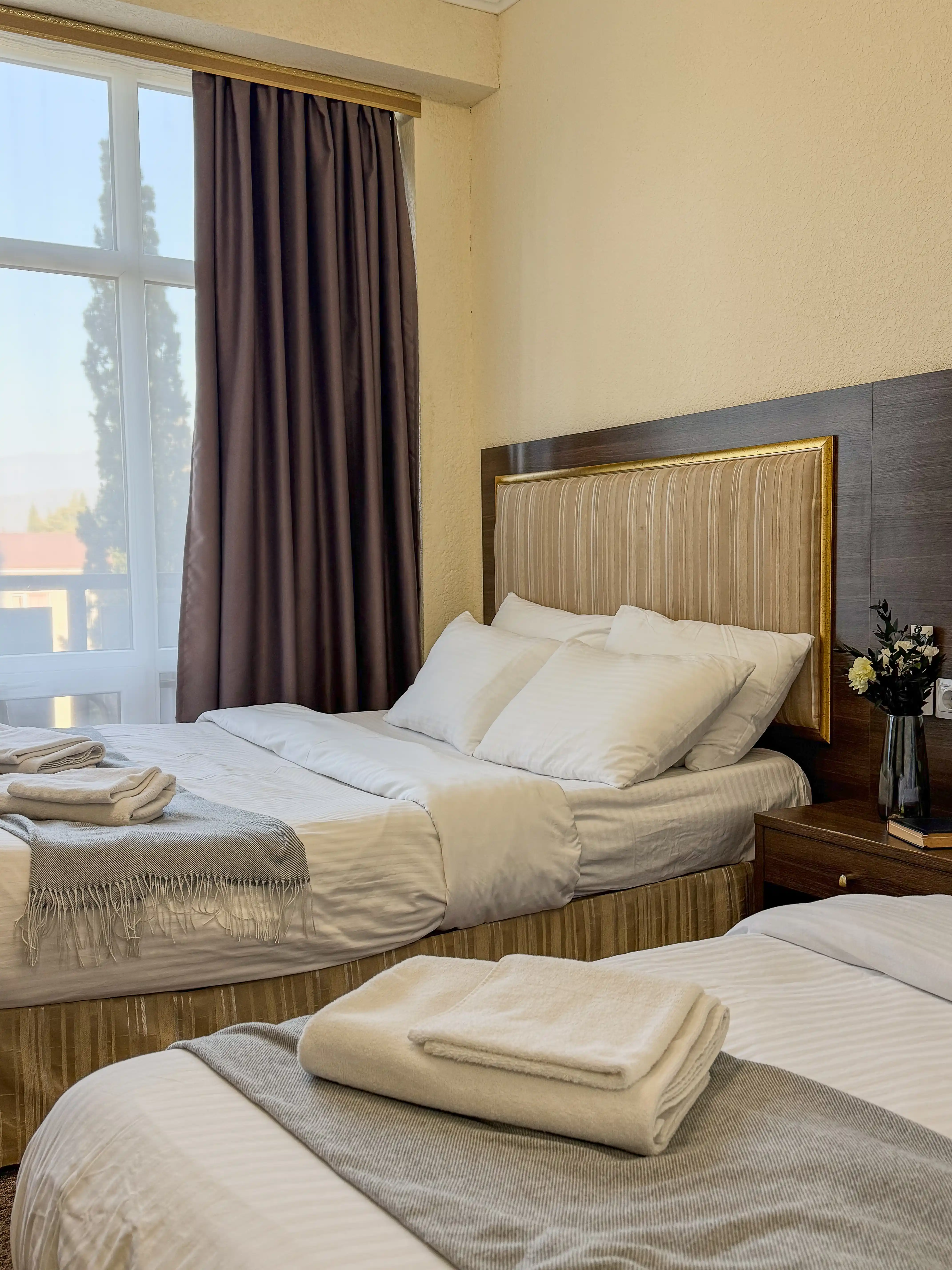 2 +1 местный С балконом • Вид на горы • Корпус A