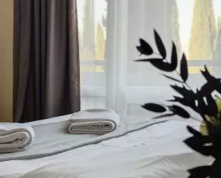 2 +1 местный С балконом • Вид на горы • Корпус A