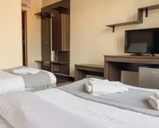 2 +1 местный С балконом • Вид на горы • Корпус A