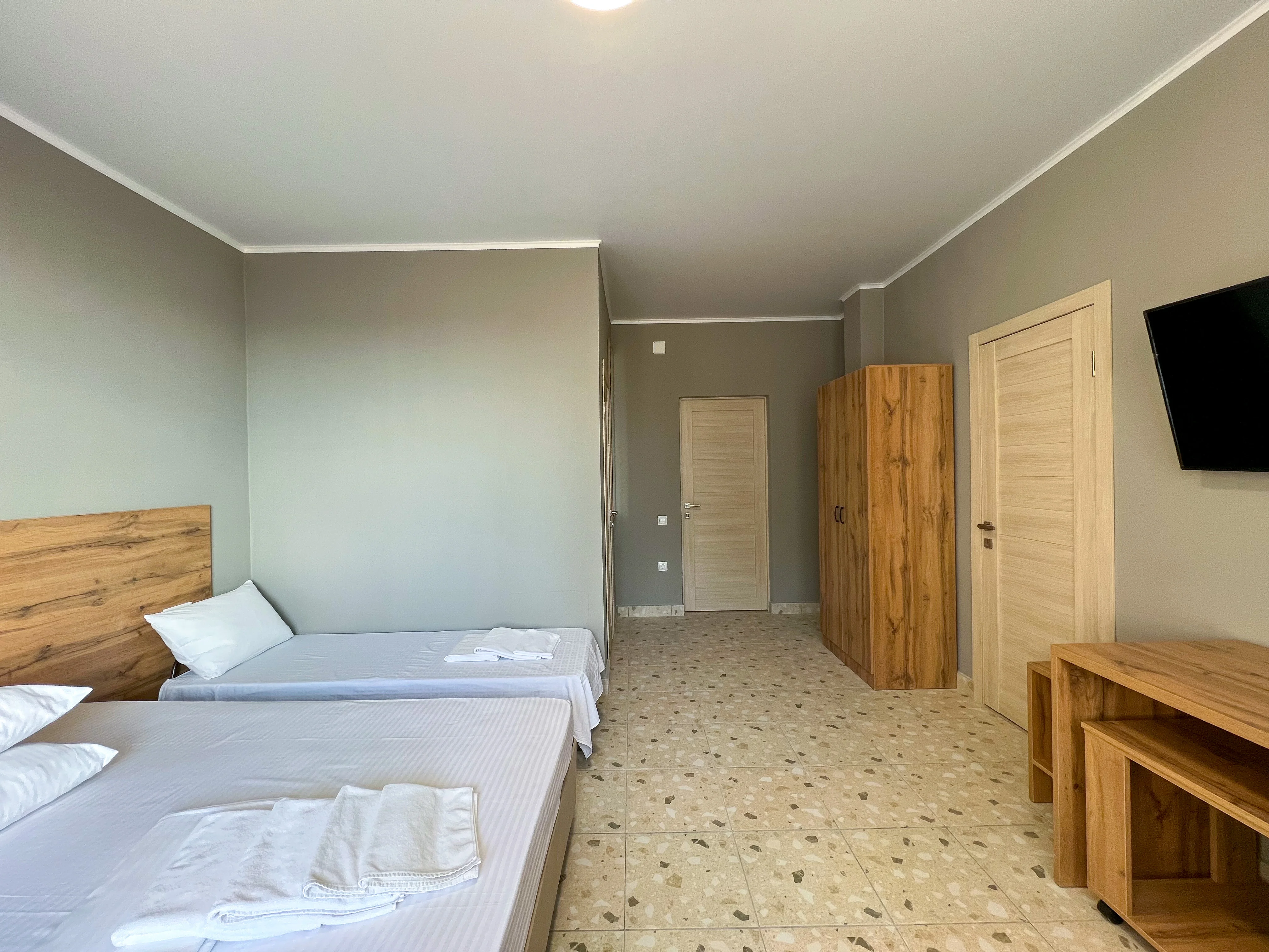 2 +1 местный Коннект С балконом • Вид на море • Корпус C