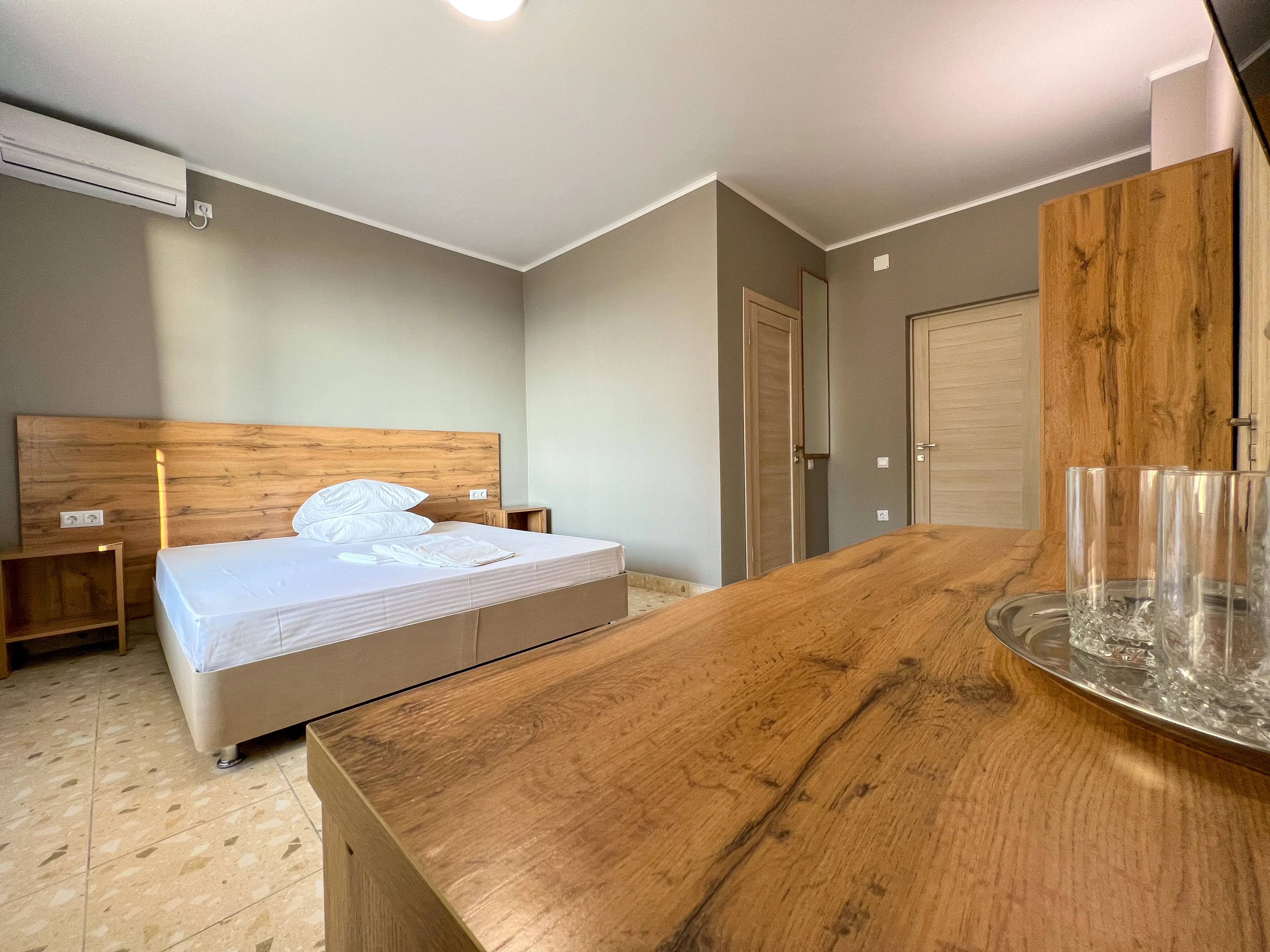 2 +1 местный Коннект С балконом • Вид на море • Корпус C