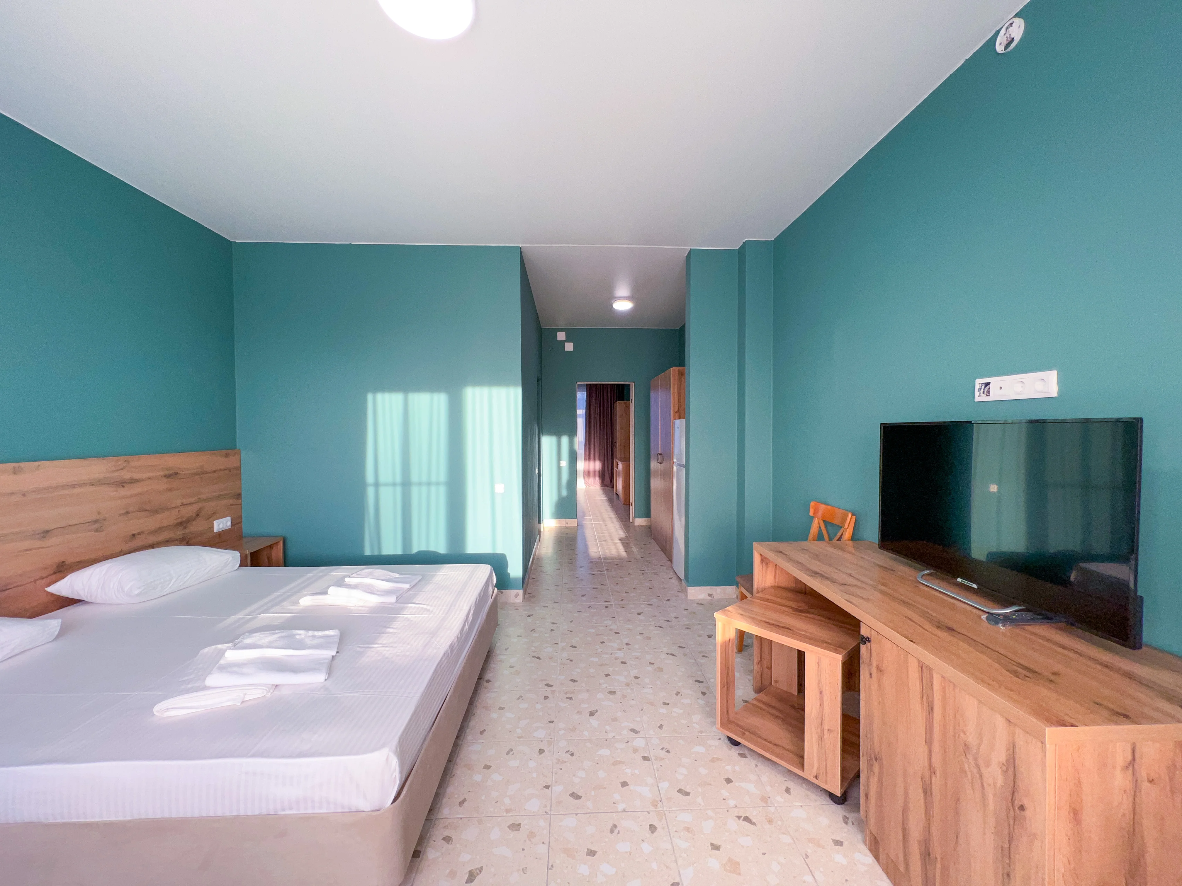 4 местный двухкомнатный С балконом • Вид на парк • Корпус C