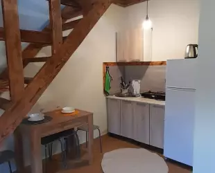 Двух этажный дом с кухней